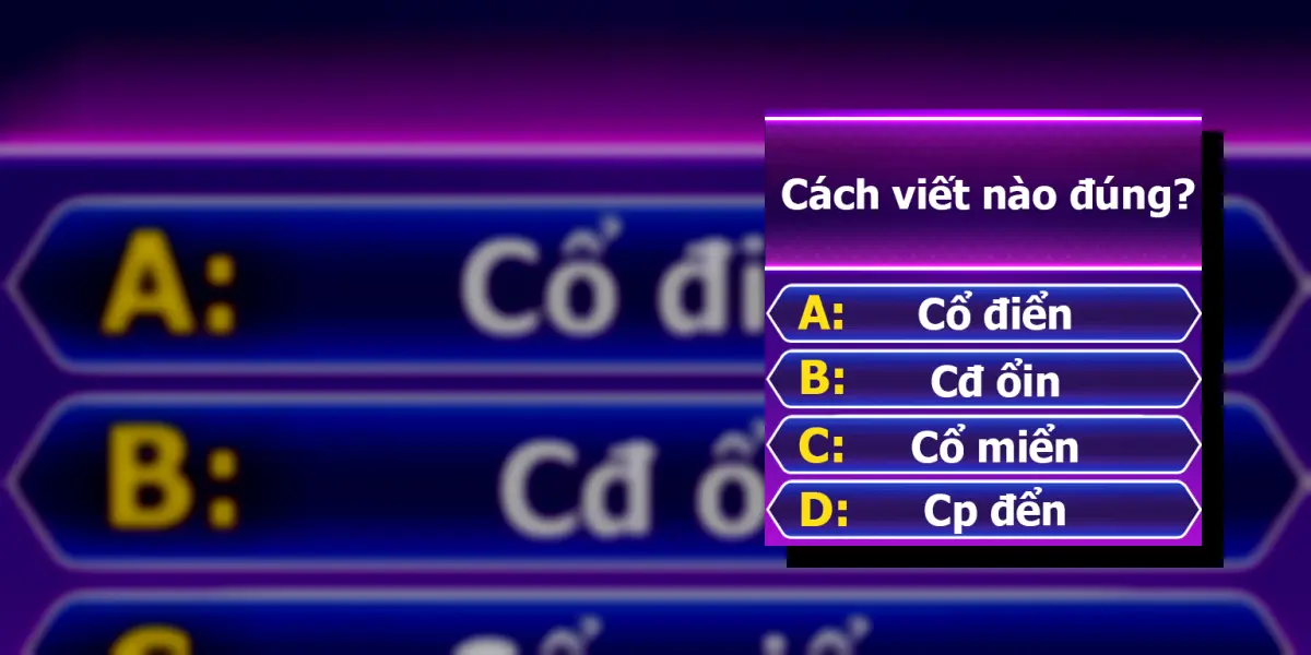Spelling Quiz - đố chữ